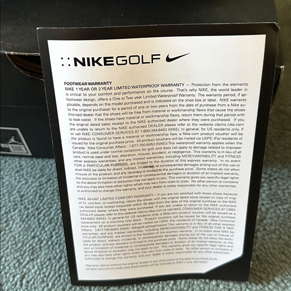 Nike Air Jordan 4 Bred Black Red Golf Shoes Deadstock Size 9.5 New w Tags main image 5